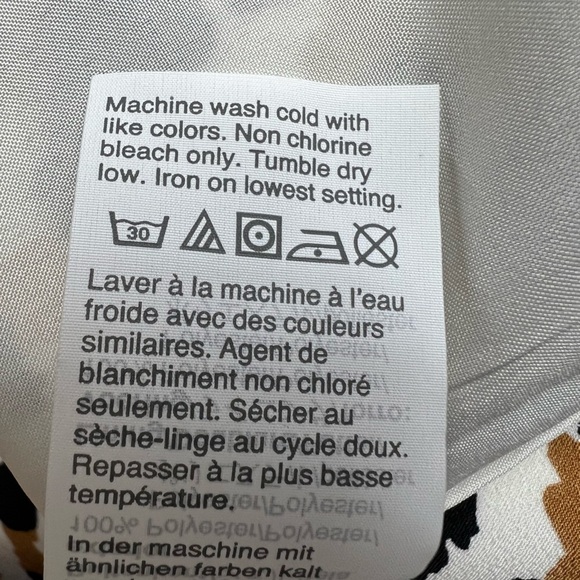 J.Crew Camisole Top Womens Size 0 Brown Animal Leopard Print Scalloped Mobwife - Picture 7 of 8